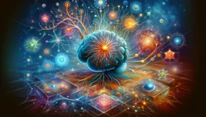 Brain Health Create an artistic and vivid illustration representing the concept of neurogenesis. The image should symbolize the growth of new neurons in the brain,1 Brain Health Create an artistic and vivid illustration representing the concept of neurogenesis. The image should symbolize the growth of new neurons in the brain,1